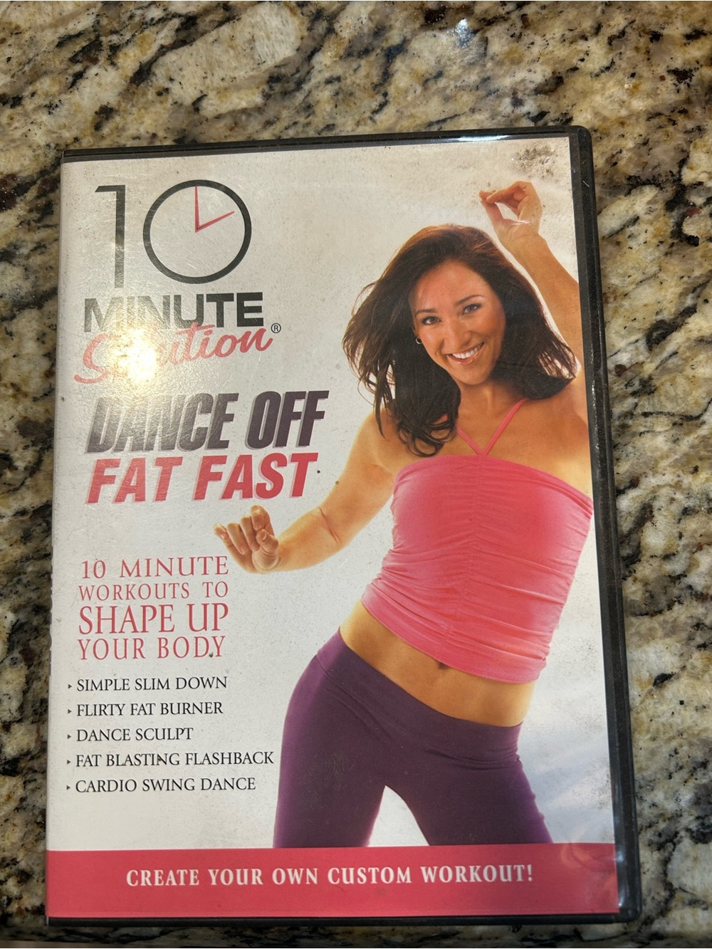 Dance Off Fat Fast Workout DVD - Pink Top